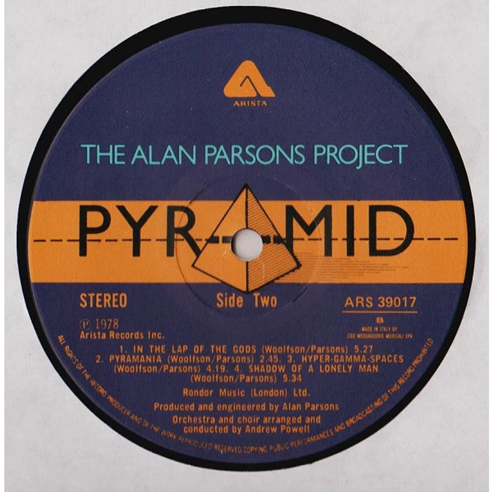 The Alan Parsons Project - Pyramid