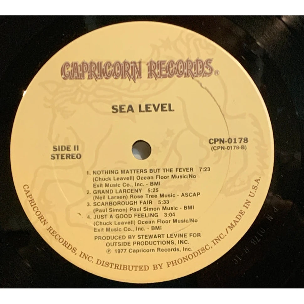 Sea Level - Sea Level