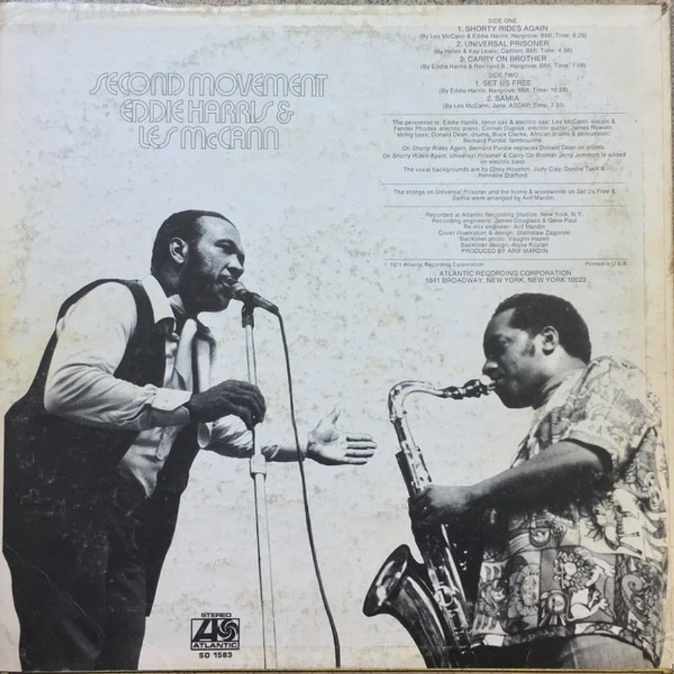 Eddie Harris & Les McCann - Second Movement