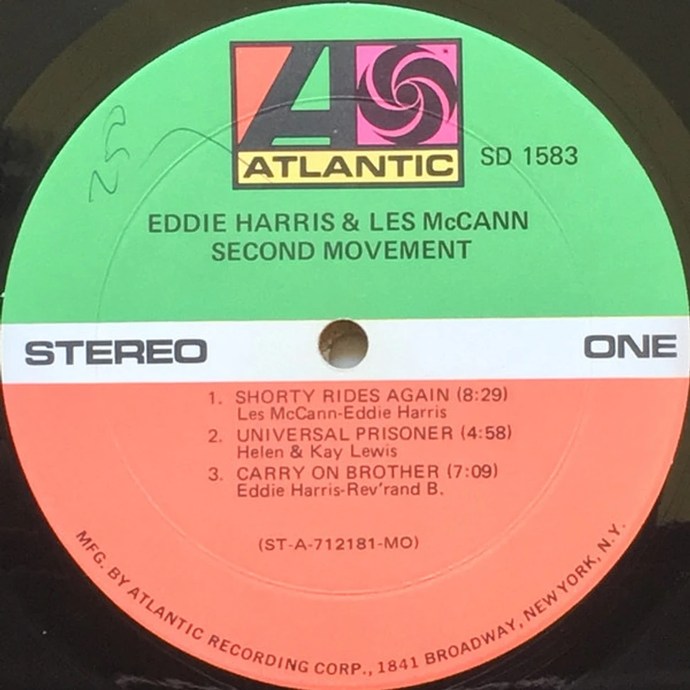 Eddie Harris & Les McCann - Second Movement