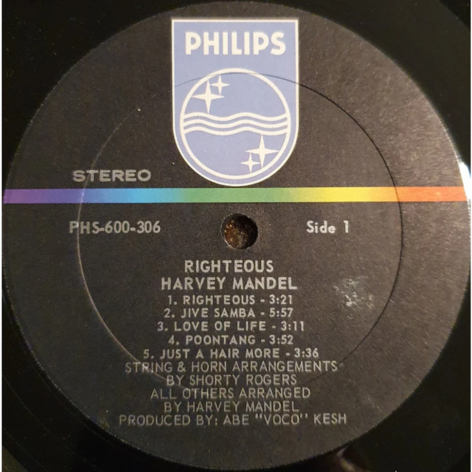 Harvey Mandel - Righteous