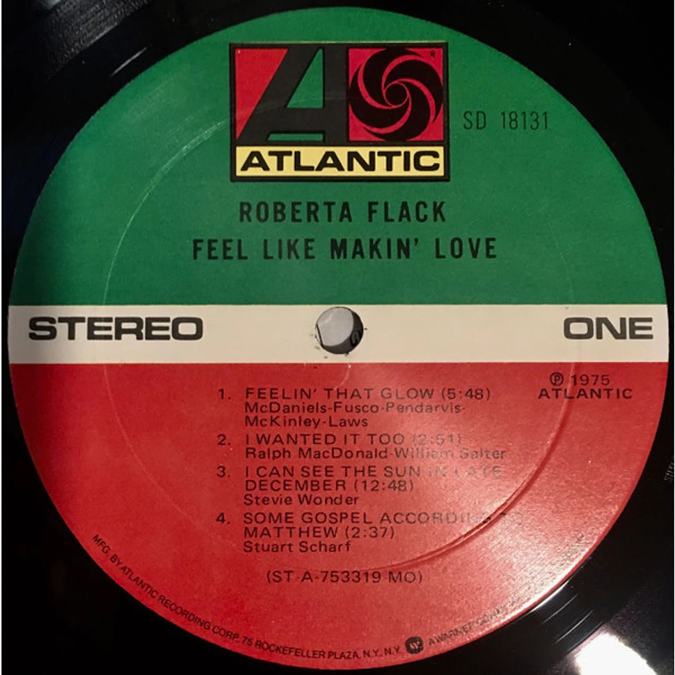 Roberta Flack - Feel Like Makin' Love