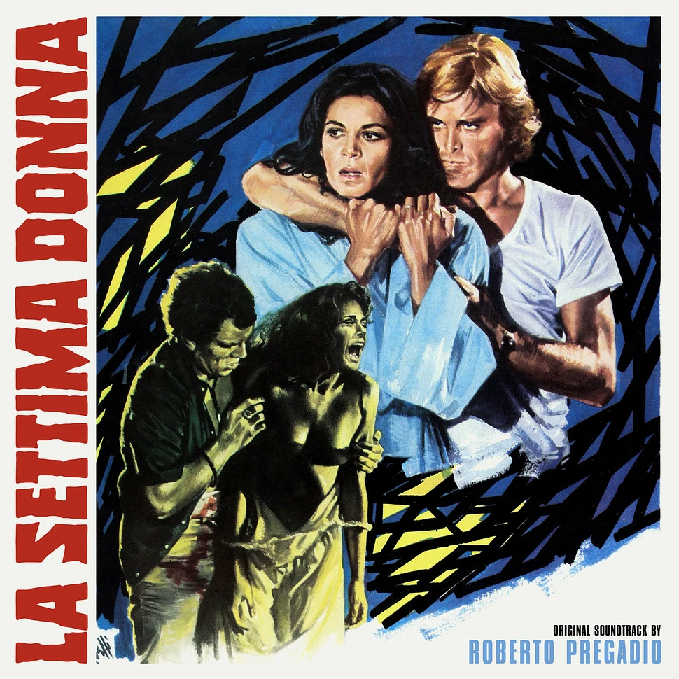 Roberto Pregadio - La Settima Donna HHV Exclusive Red And Black Splattered Vinyl Edition