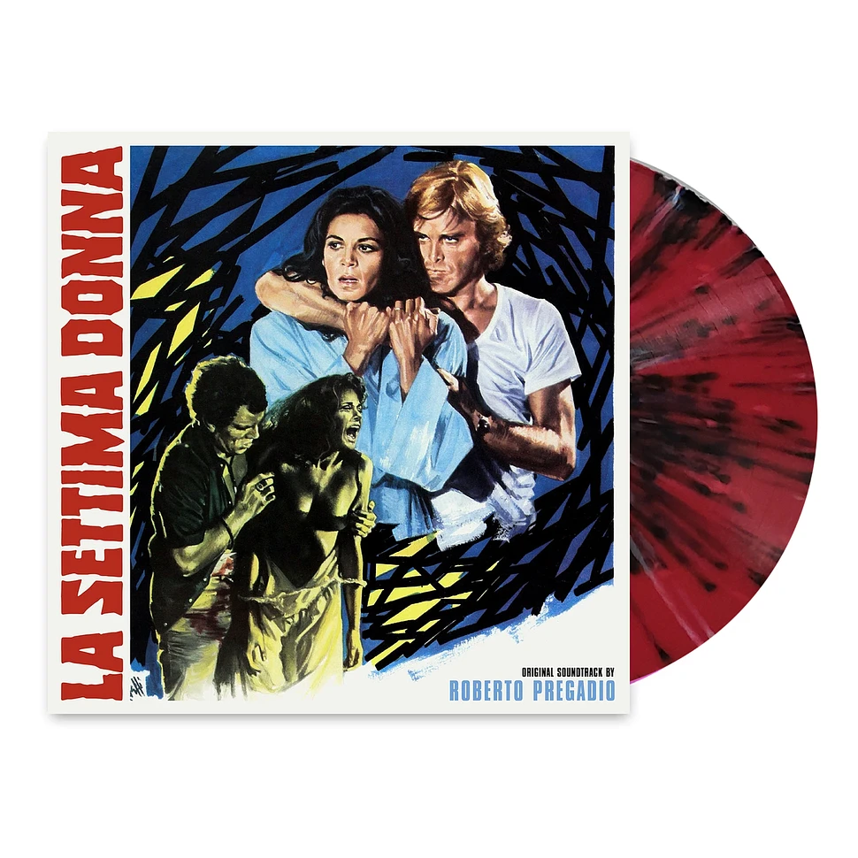 Roberto Pregadio - La Settima Donna HHV Exclusive Red And Black Splattered Vinyl Edition