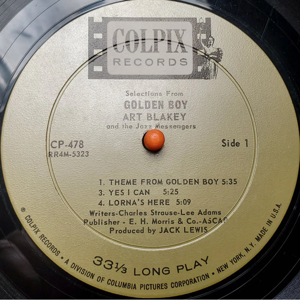 Art Blakey & The Jazz Messengers - Selections From "Golden Boy"