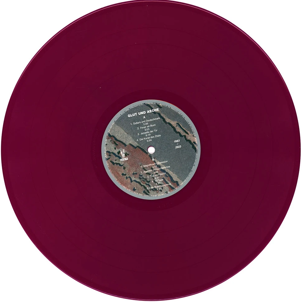 Fehlfarben - Glut Und Asche 40th Anniversary Purple Vinyl Edition