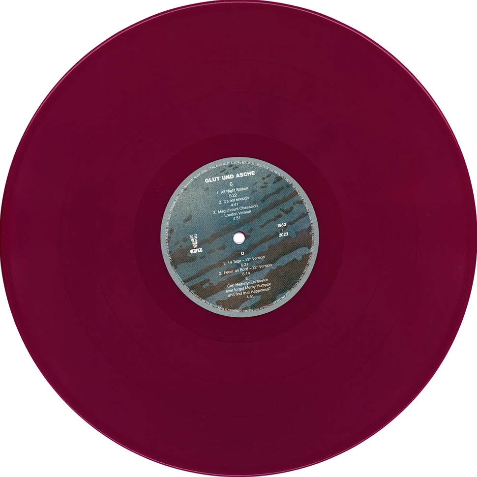 Fehlfarben - Glut Und Asche 40th Anniversary Purple Vinyl Edition