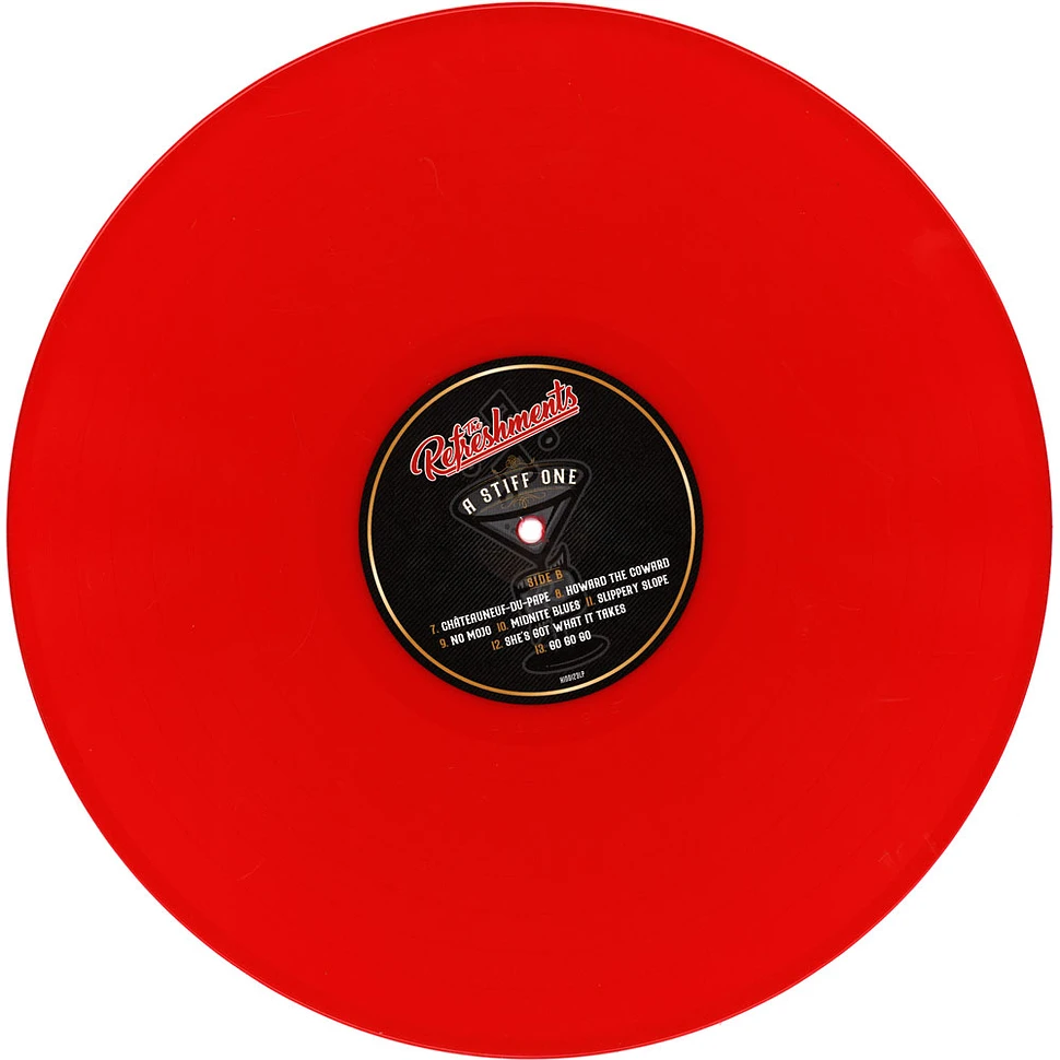 The Refreshments - A Stiff One Red Vinyl Edition