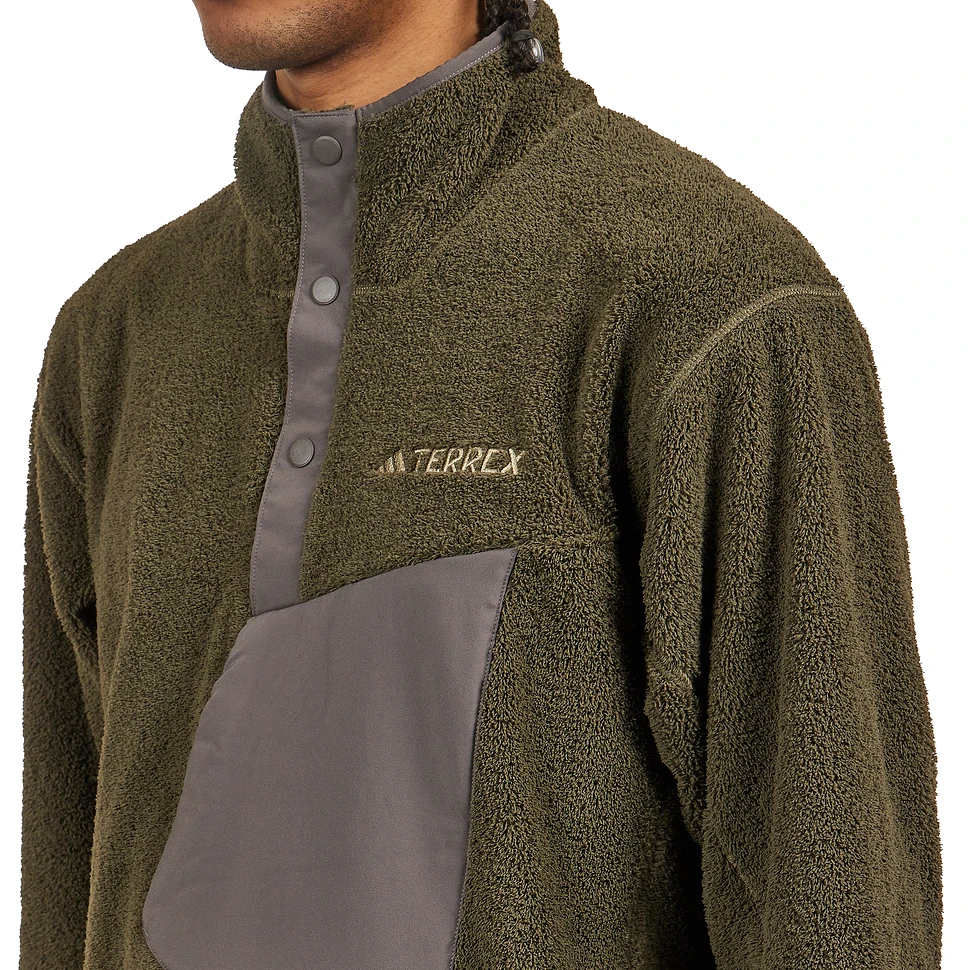 adidas - Terrex Xploric High Pile Fleece Pullover