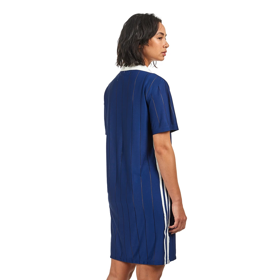 adidas - Knit Collared Short Sleeve Dress