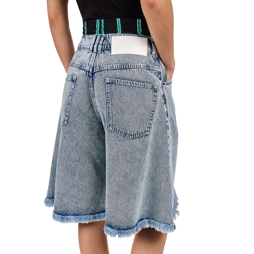 【adidas】 KSENIASCHNAIDER Track Pants Boxer Shorts Adidas Originals Kseniaschnaider Track Pants Boxer Denim