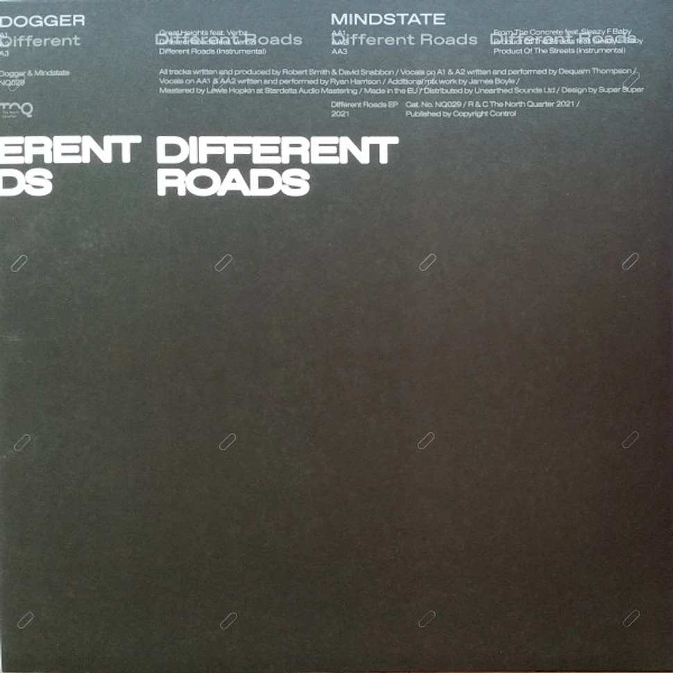 Dogger & Mindstate - Different Roads EP