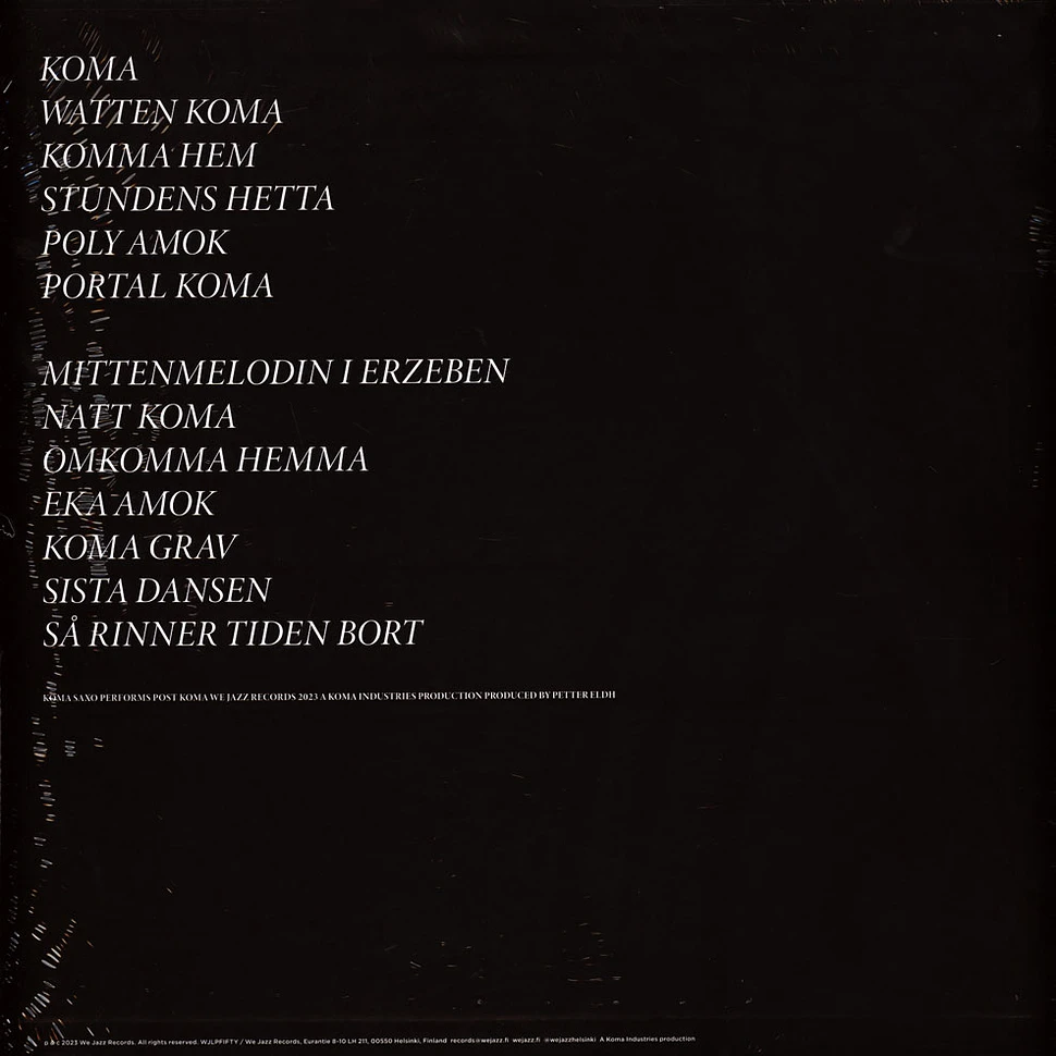 Koma Saxo - Post Koma Gold Vinyl Edition