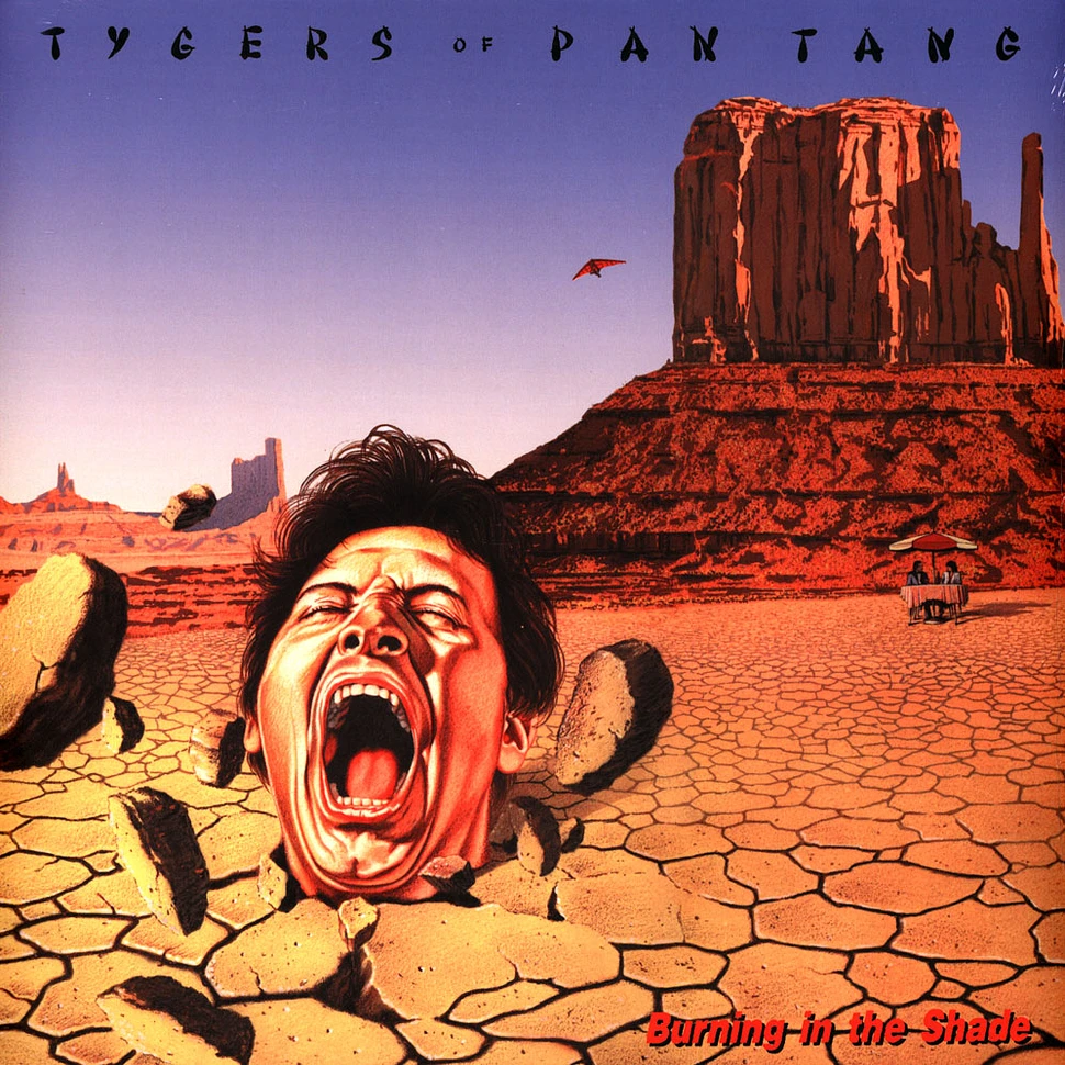 Tygers Of Pan Tang - Burning In The Shade Transparent Orange Vinyl Edition