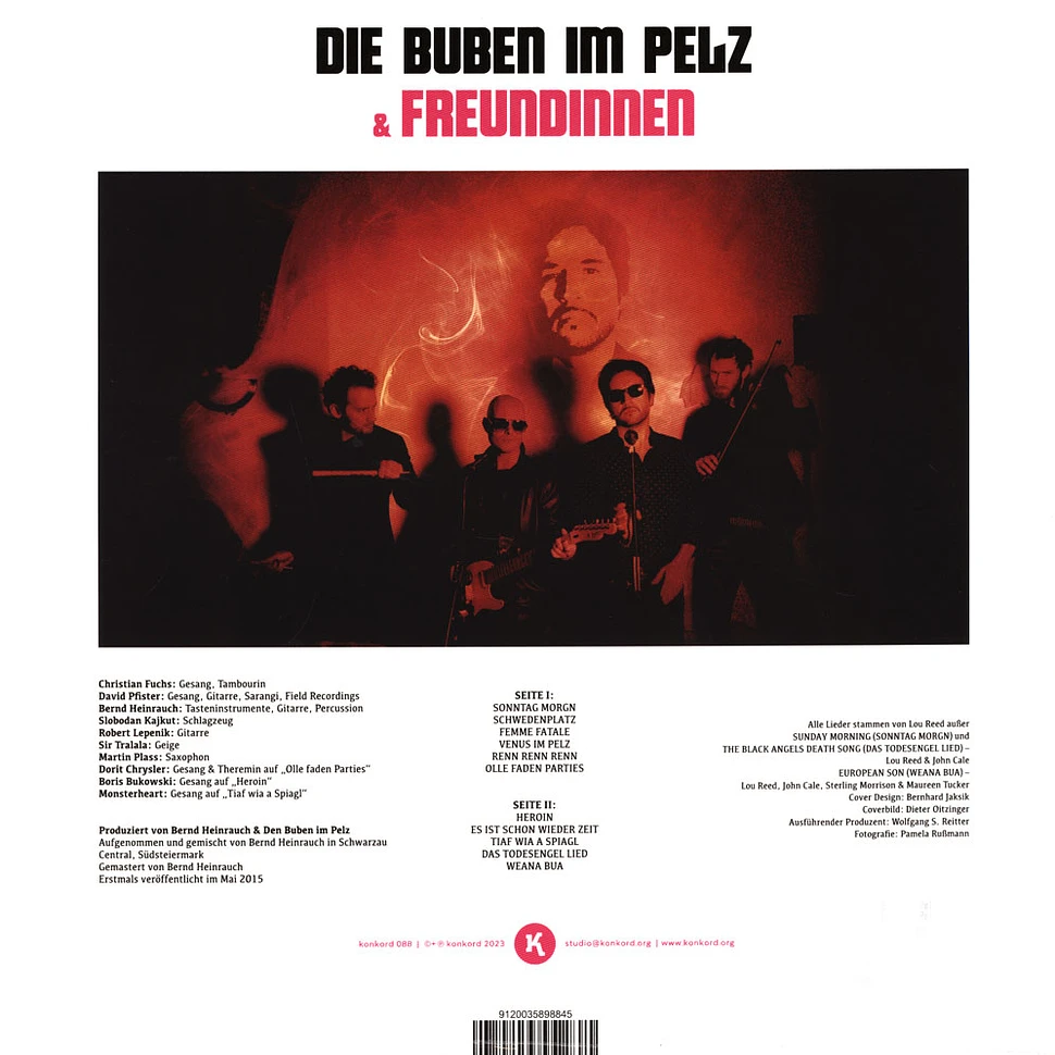 Die Buben Im Pelz & Freundinnen - Die Buben Im Pelz & Freundinnen Black Vinyl Edition