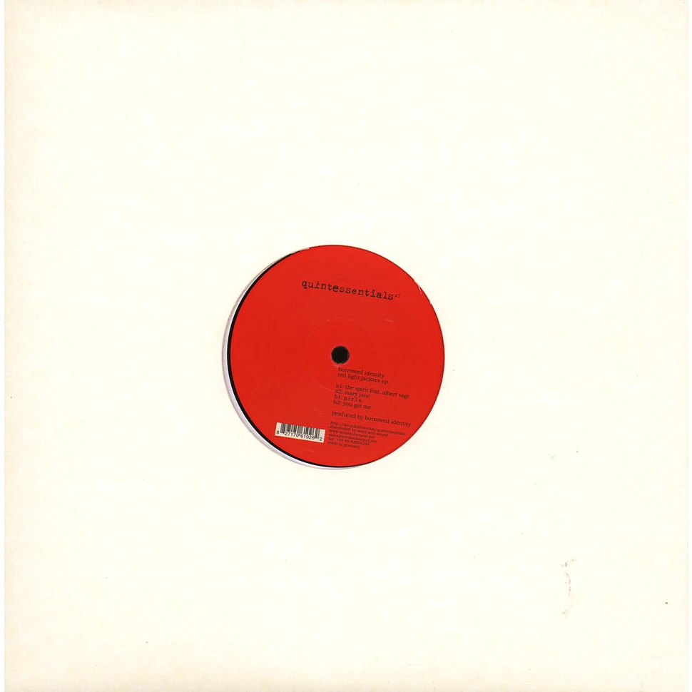 Borrowed Identity - Red Light Jackers EP