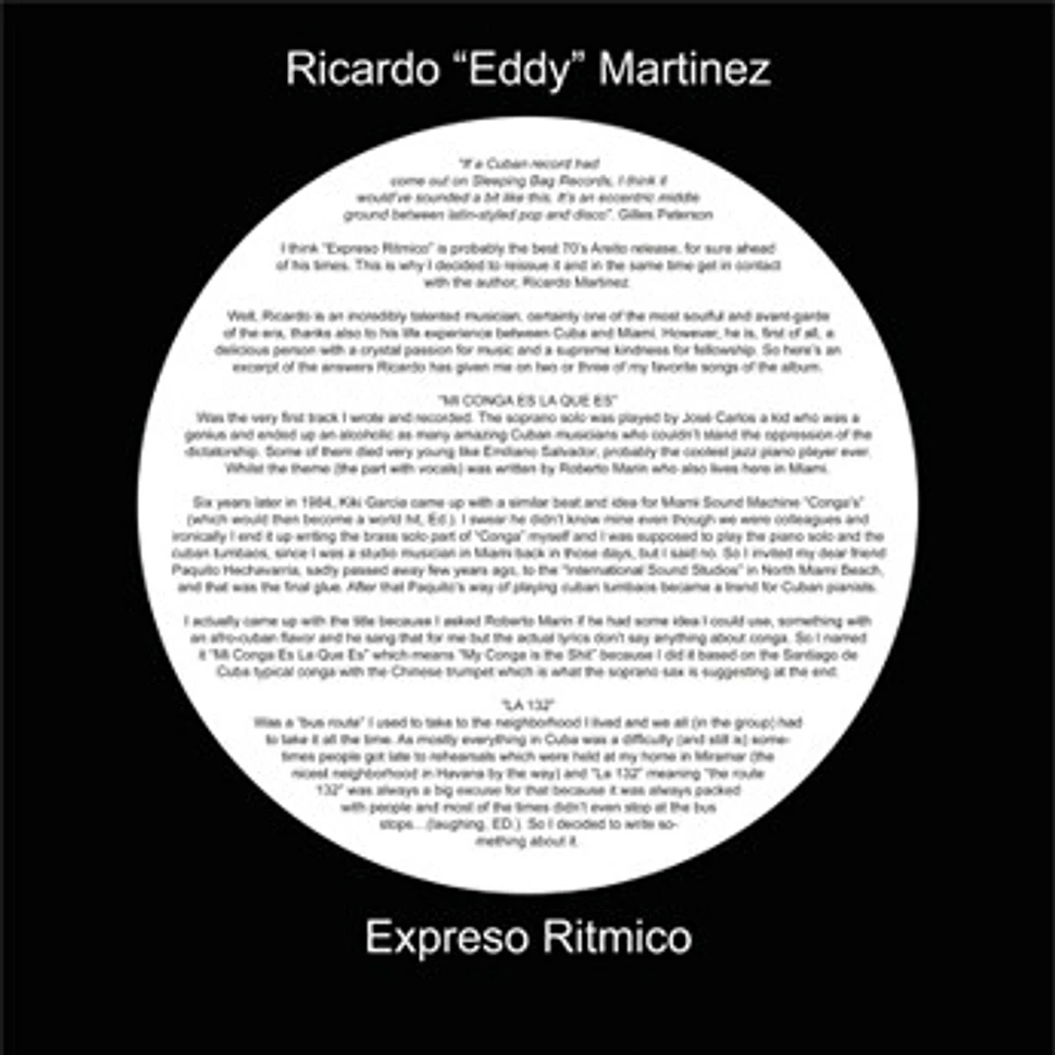 Ricardo Eddy Martinez - Expreso Ritmico