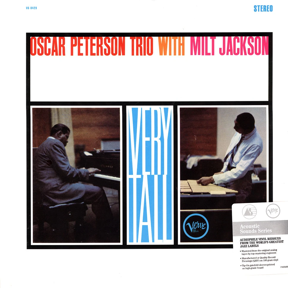 Oscar Peterson Trio with Milt Jackson - Very Tall Acoustic Sounds