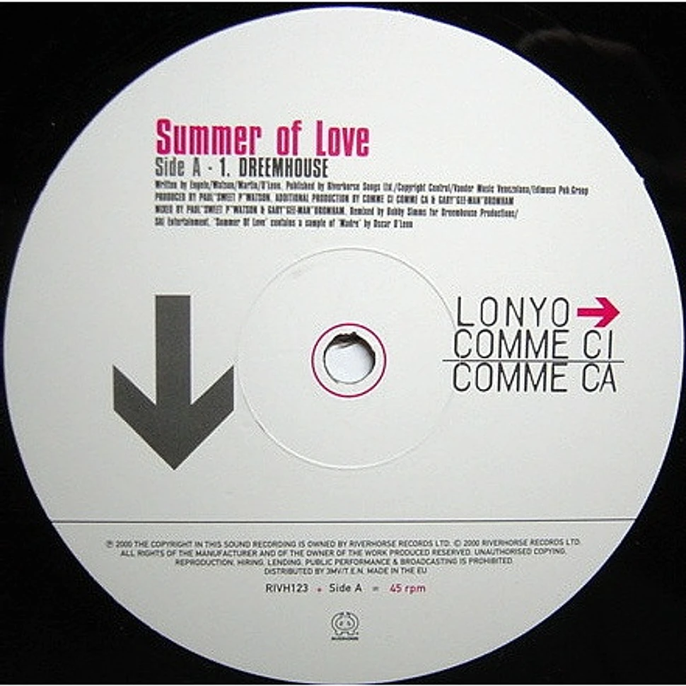 Lonyo → Comme Ci Comme Ca - Summer Of Love