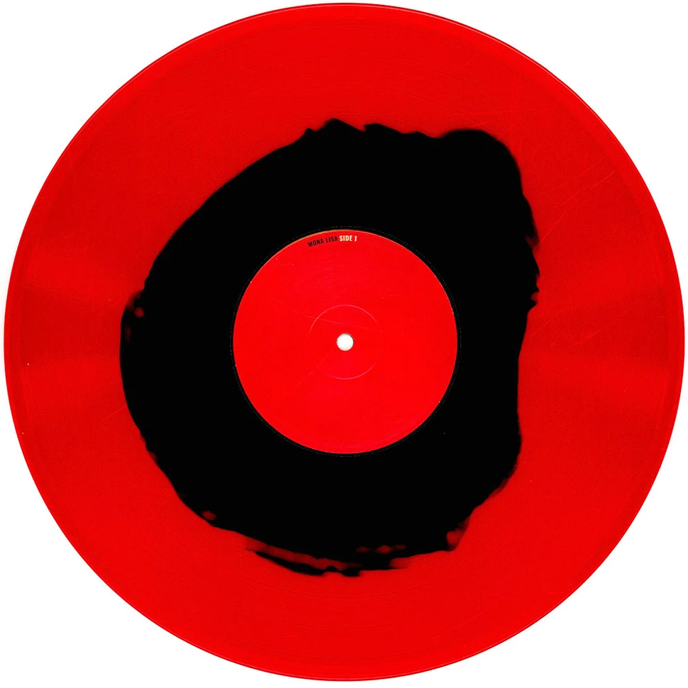 Apollo Brown & Joell Ortiz - Mona Lisa 5th Anniversary Color-In-Color Black & Red Vinyl Edition