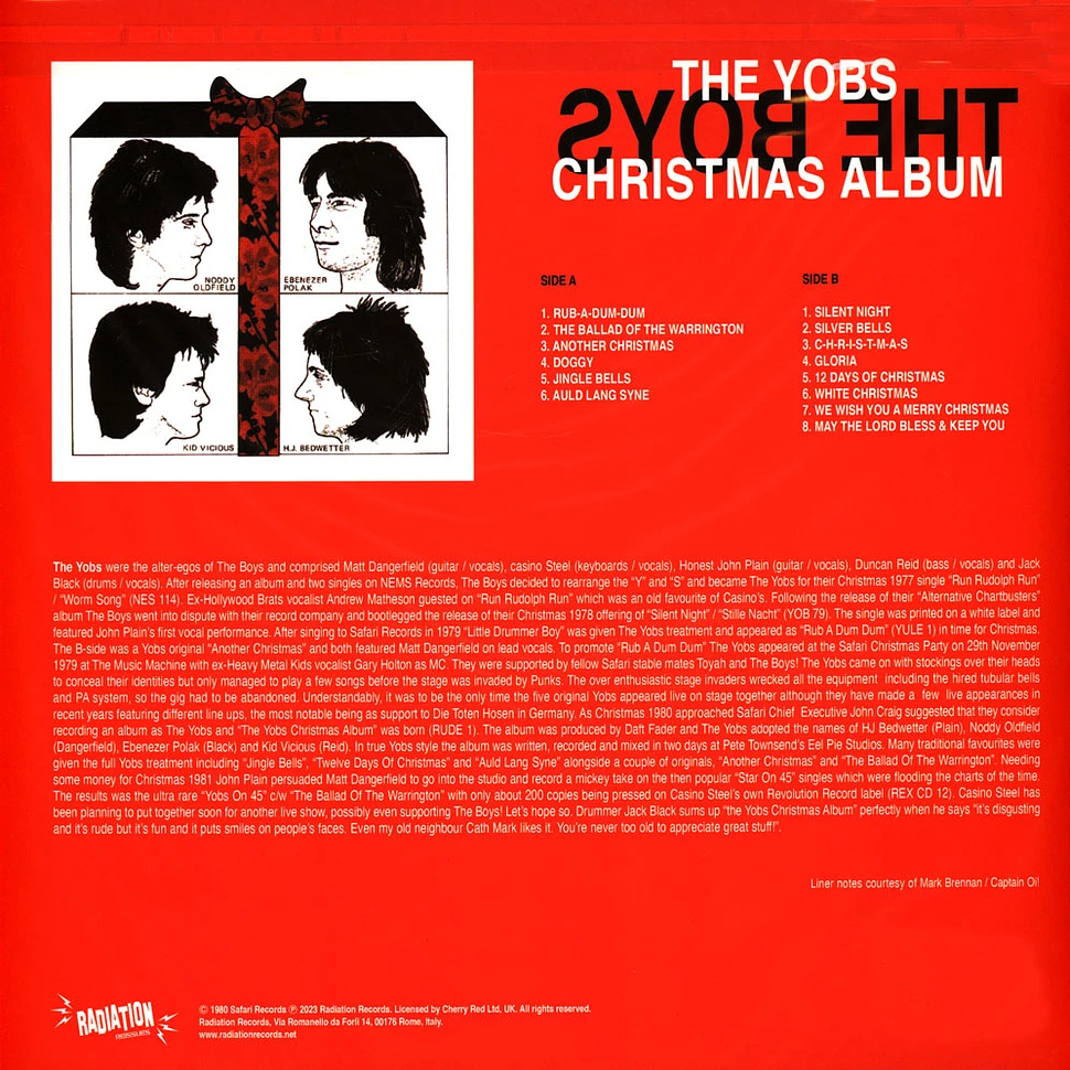 The Yobs - Christmas Album