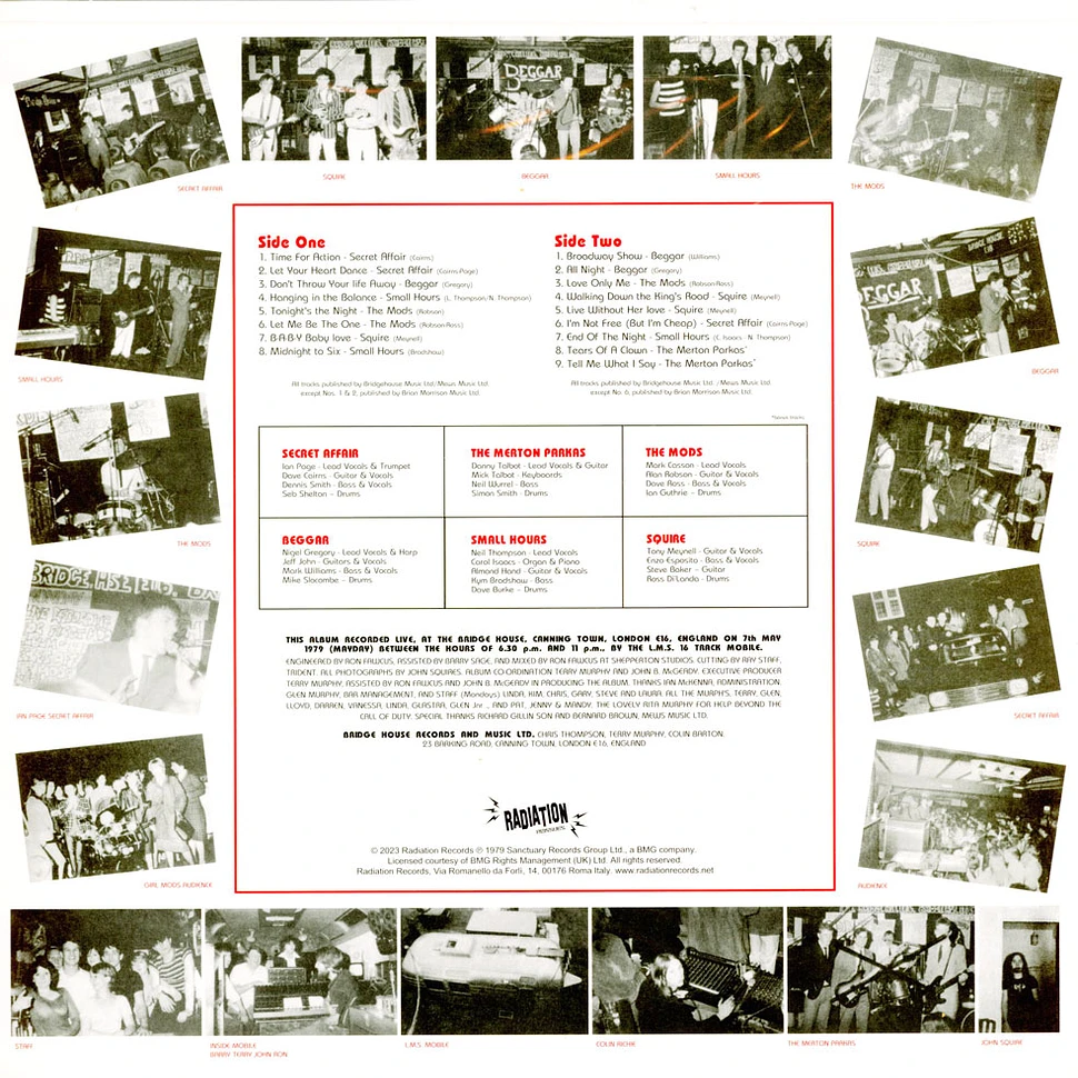V.A. - Mods Mayday '79 Splatter Vinyl Edition