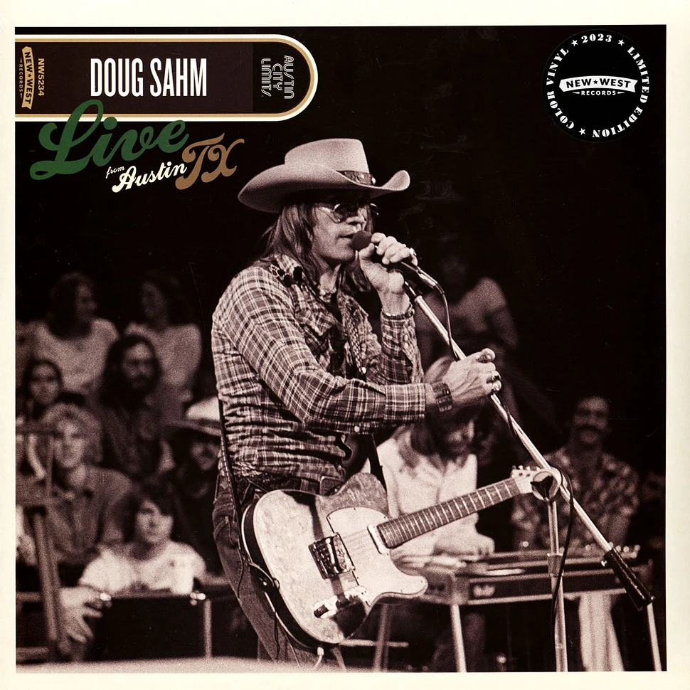 Doug Sahm - Live From Austin, Tx Transparent Green Vinyl Edition