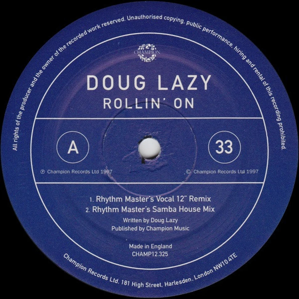 Doug Lazy - Rollin' On