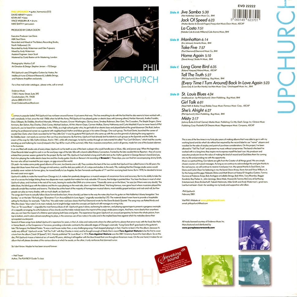 Phil Upchurch - Tell The Truth