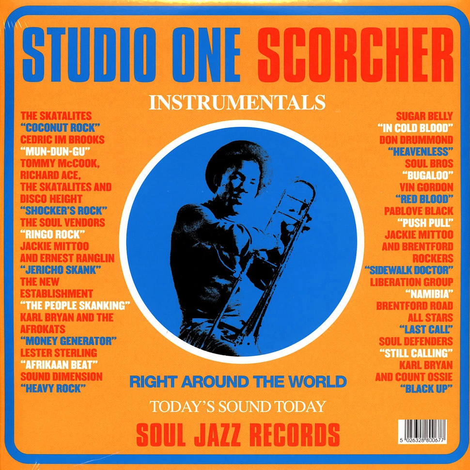 Soul Jazz Records presents - Studio One Scorcher Transparent Orange Vinyl Edition