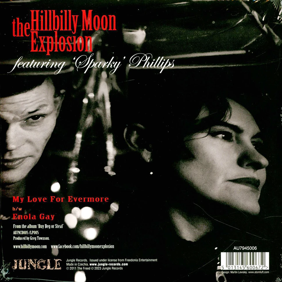The Hillbilly Moon Explosion - My Love For Evermore Feat. 'Sparky' Phillips 7"