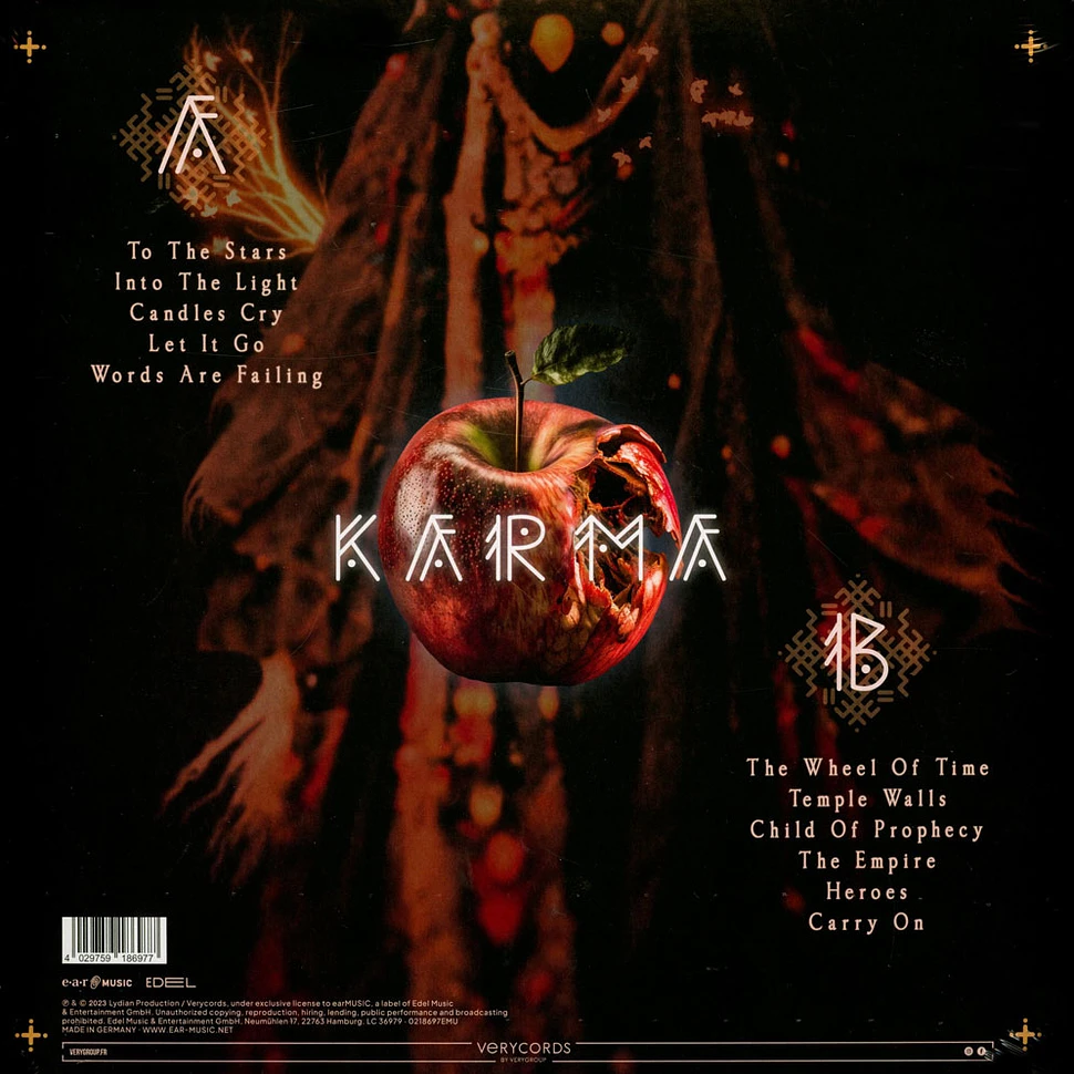 Myrath - Karma Limited Red Transparent Vinyl Edition