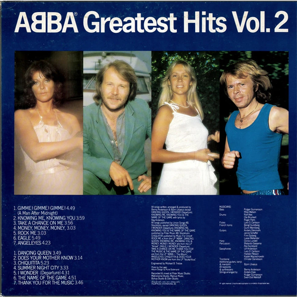 ABBA - Greatest Hits Vol. 2