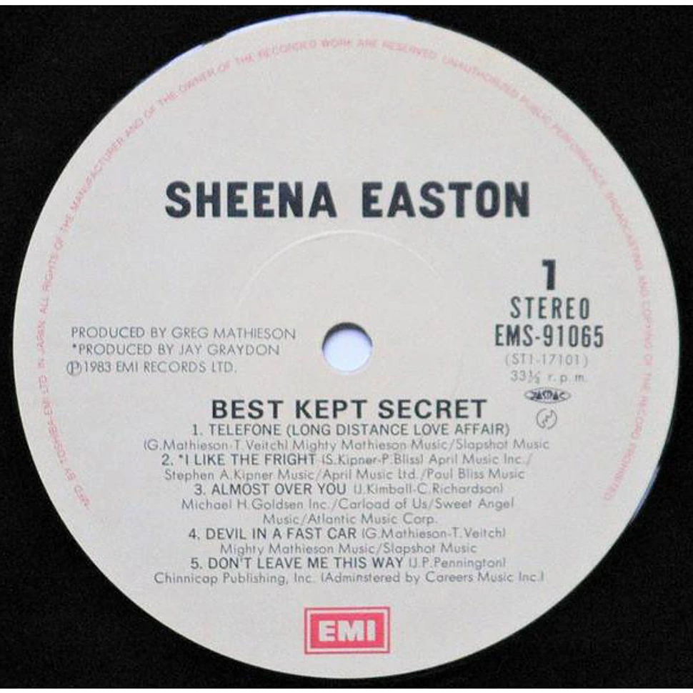 Sheena Easton - Best Kept Secret