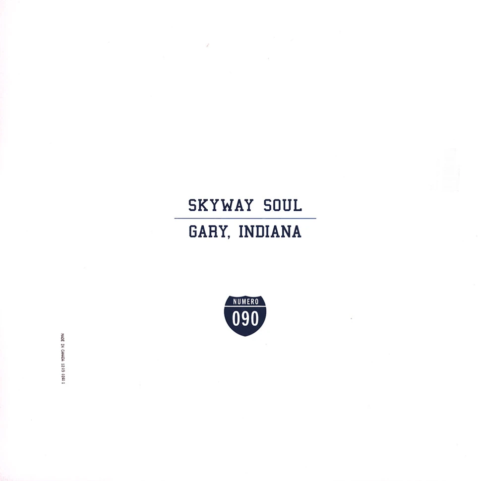 V.A. - Skyway Soul: Gary, Indiana Opaque Blue & White Swirl Vinyl Edition