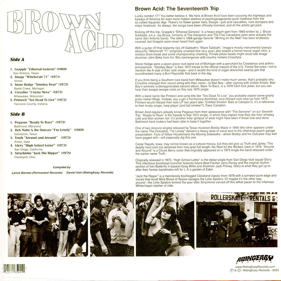 V.A. - Brown Acid - The Seventeenth Trip