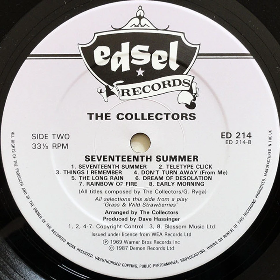 The Collectors - Seventeenth Summer