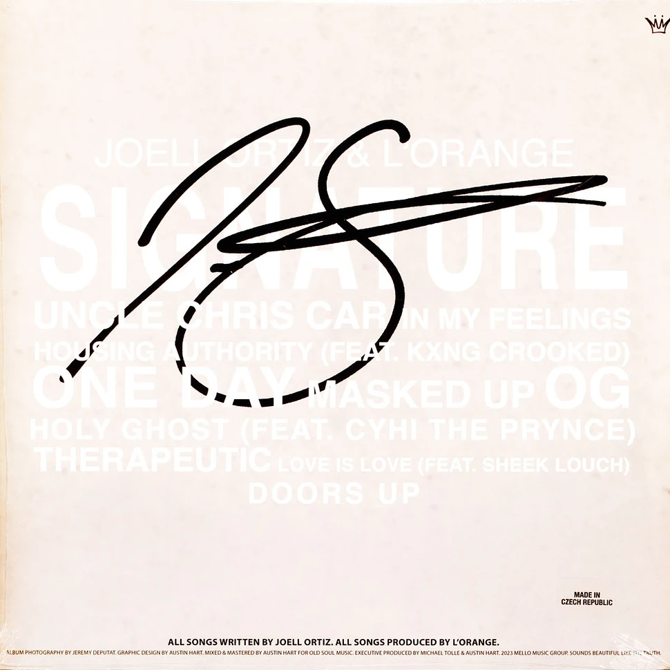 Joell Ortiz & L'Orange - Signature Black Vinyl Edition