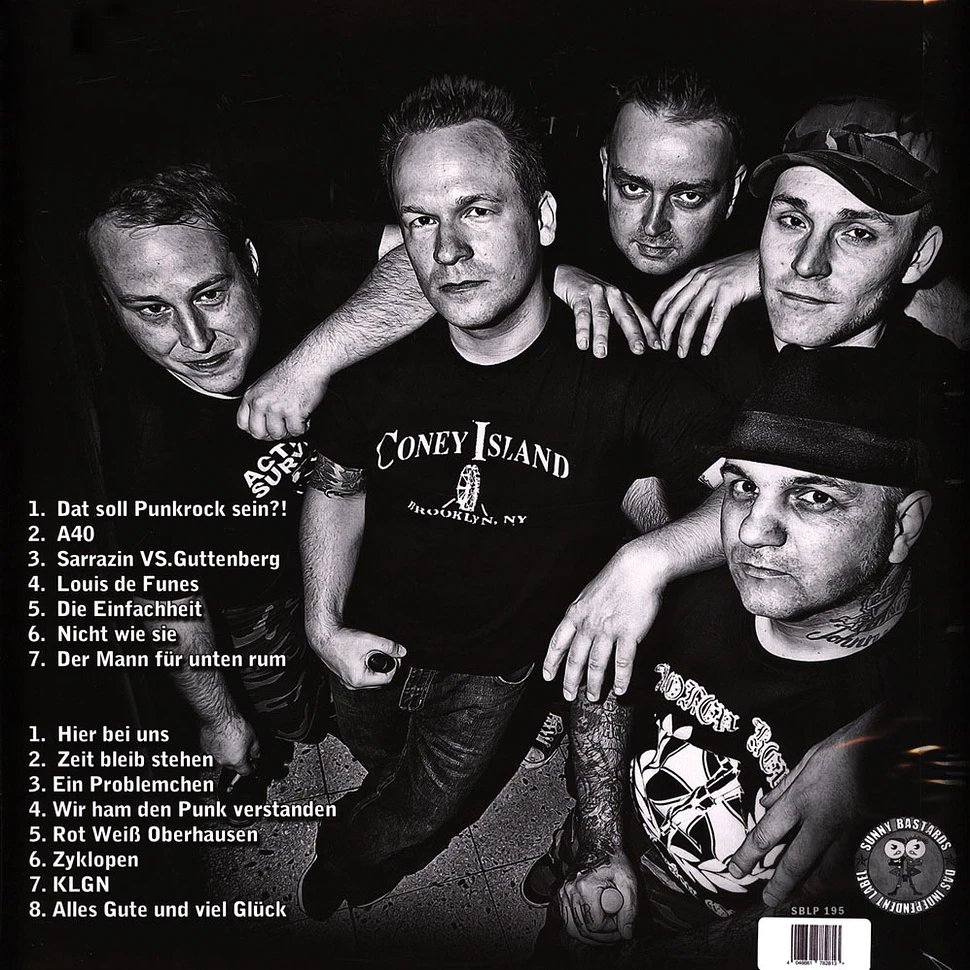 Emscherkurve 77 - Dat Soll Punkrock Sein?! Black / White Vinyl Edition