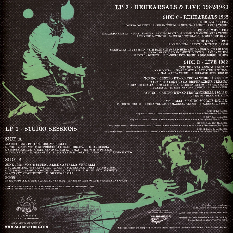 Indigesti - Sguardo Realtà 1982-83