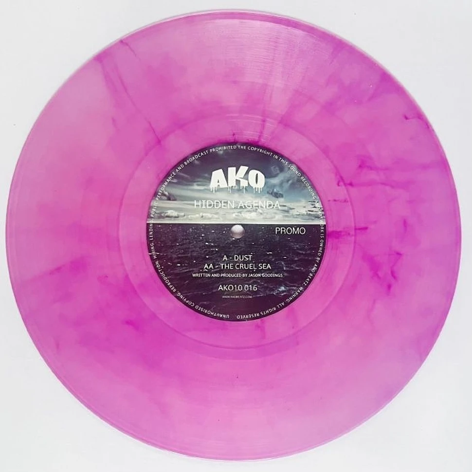 Hidden Agenda - Dust / The Cruel Sea Ep Pink Vinyl Edition