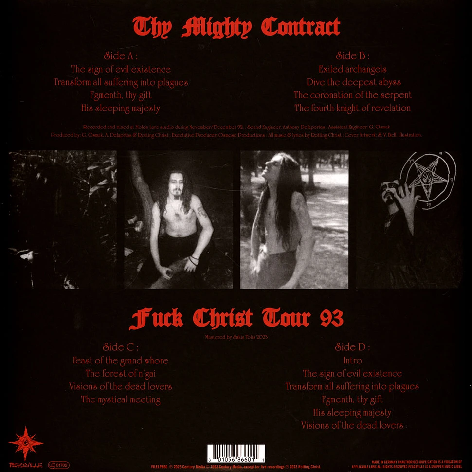 Rotting Christ - Thy Mighty Contract 30th Anniversary Edition