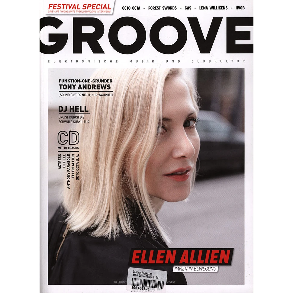 Groove - 2017-05/06 Ellen Allien mit CD