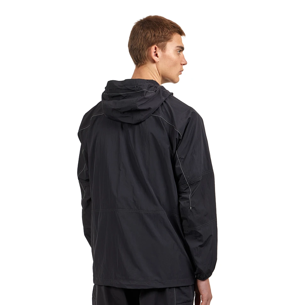 Gramicci x and wander - Patchwork Wind Hoodie (Black) | HHV