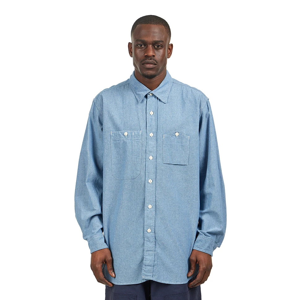 Engineered Garments - Work Shirt (Light Blue) | HHV