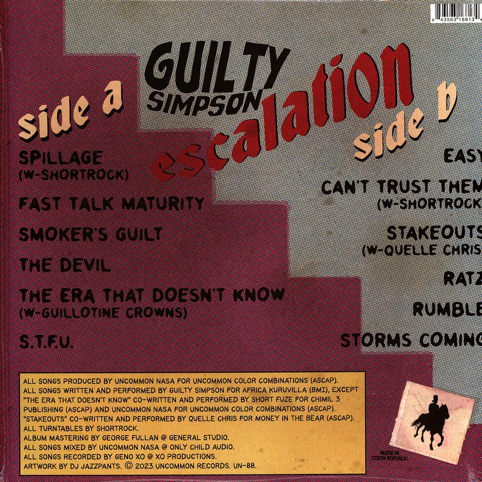 Guilty Simpson - Escalation