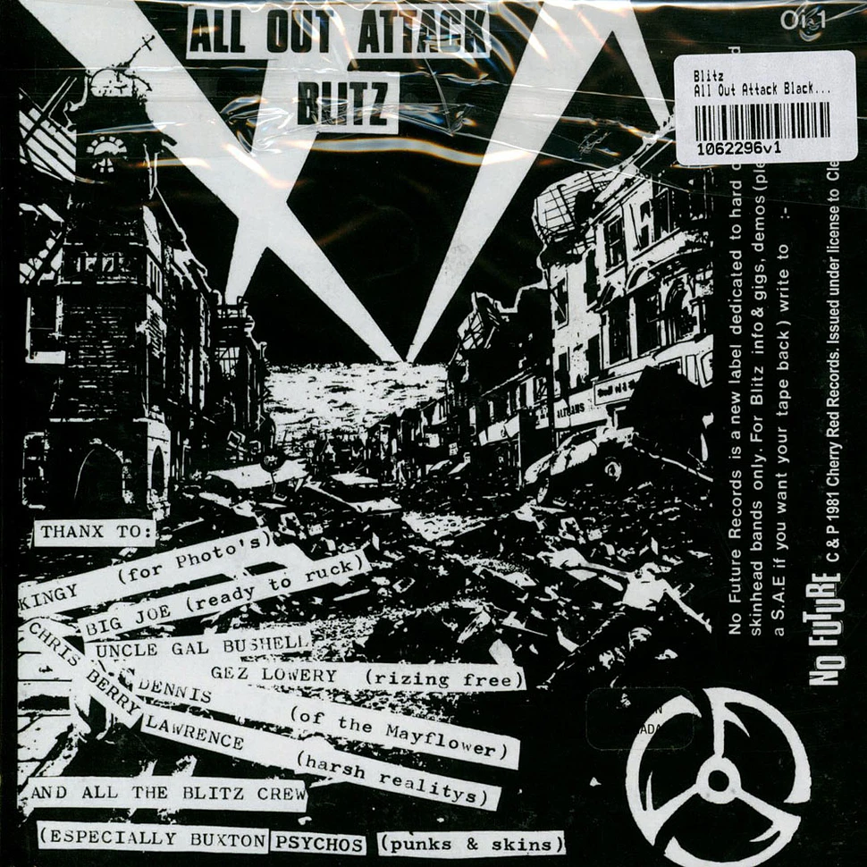 Blitz - All Out Attack Black & White Vinyl Edition Splatter Vinyl Edition