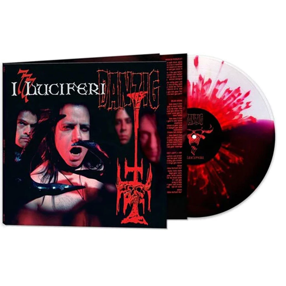 Danzig - 777: I Luciferi Black White Vinyl Edition Red Vinyl Edition Split Splatter Vinyl Edition