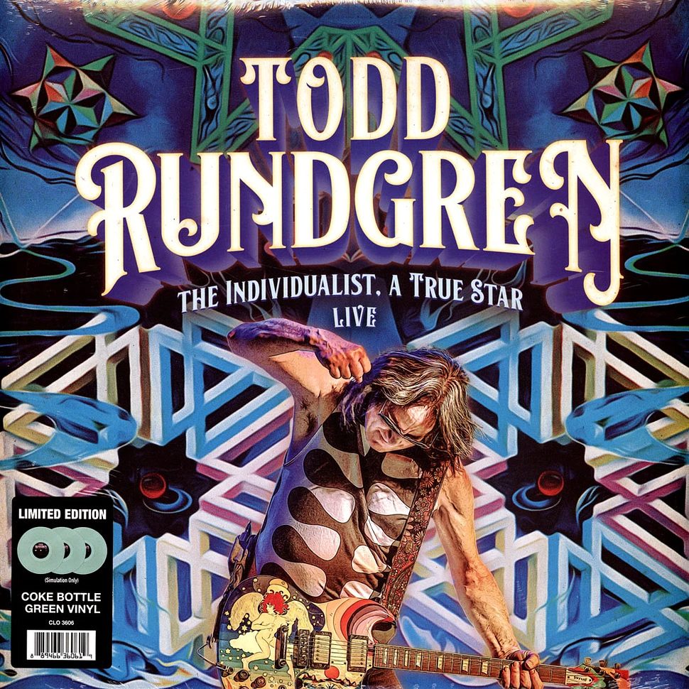 Todd Rundgren - The Individualist, A True Star Live Coke Bottle Green Vinyl Edition