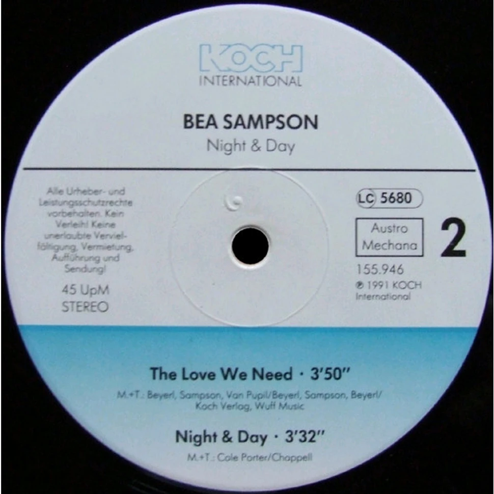 Beate Sampson - Night & Day